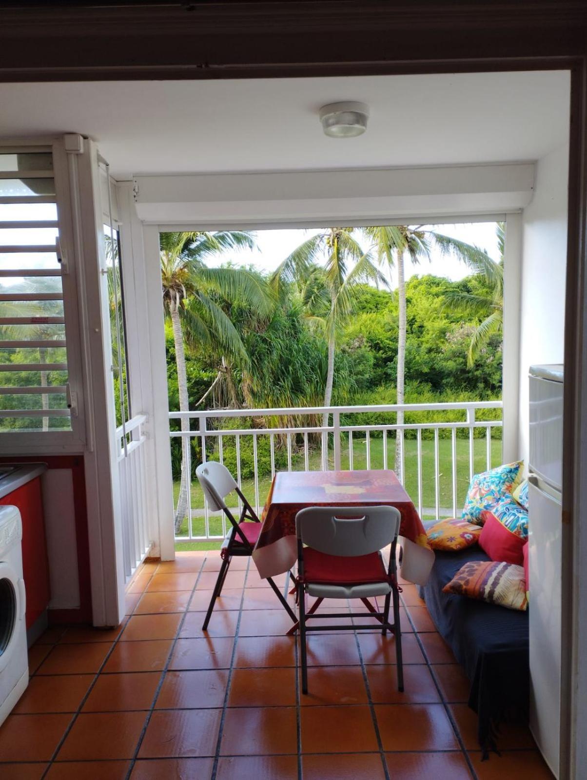 Appartement Cocotiers et pieds dans l'eau à Saint-Francois  Extérieur photo