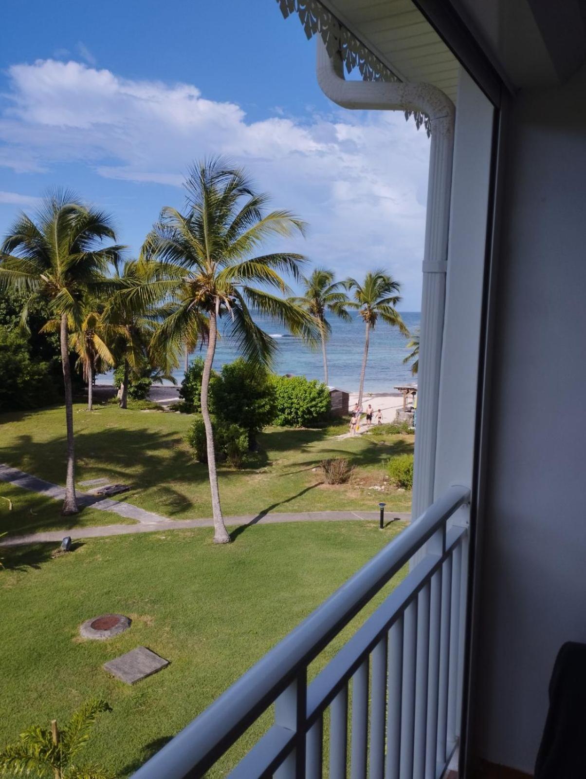 Appartement Cocotiers et pieds dans l'eau à Saint-Francois  Extérieur photo